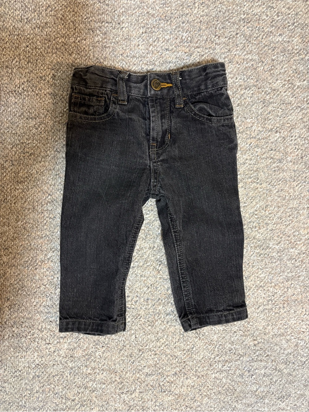 Please Mum black denim jeans